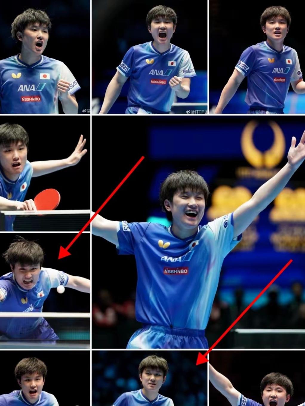 法国乒乓球队绝地反击英国乒乓球队，张本智和高光表现的简单介绍